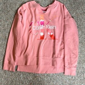 Coral sweatshirt